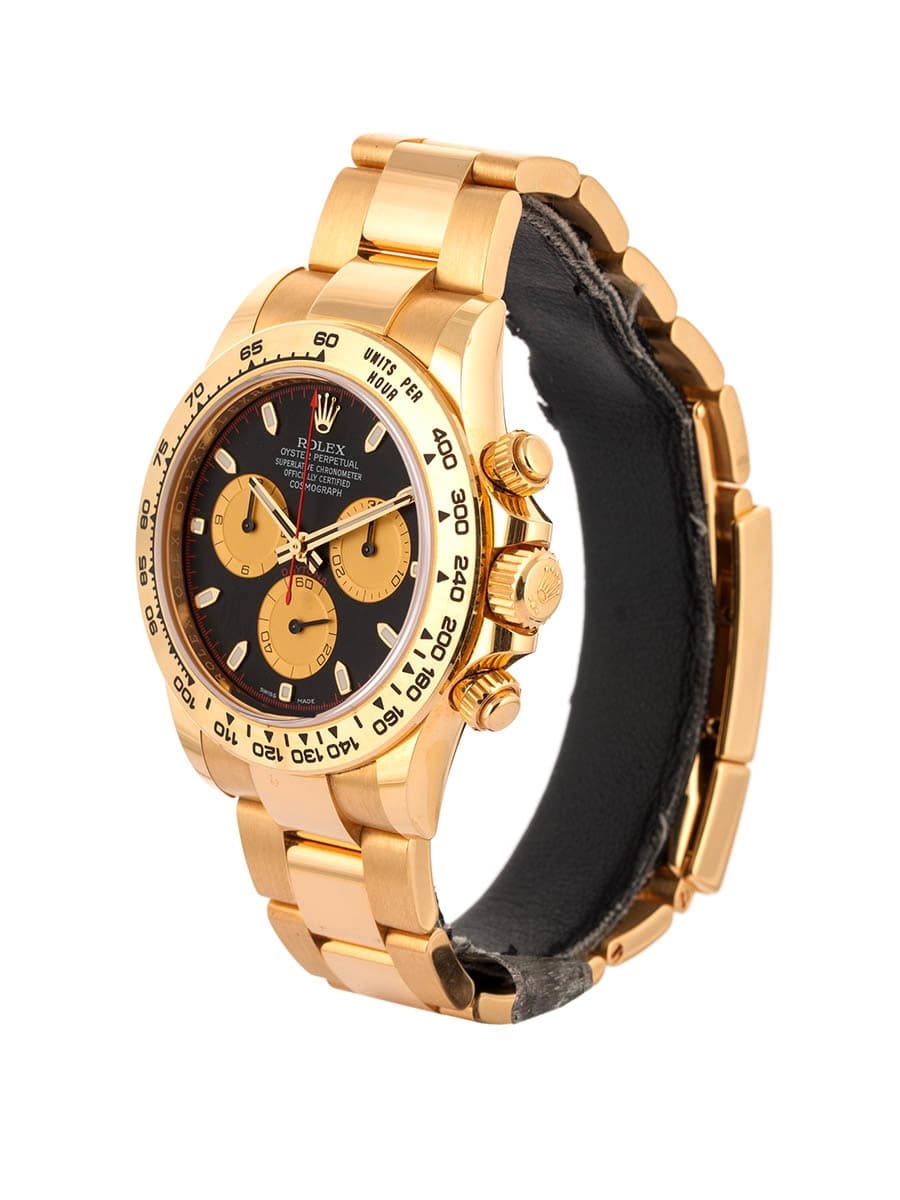 ROLEX DAYTONA QUADRANTE PAUL NEWMAN 40MM IN ORO GIALLO 18KT REF. 116508