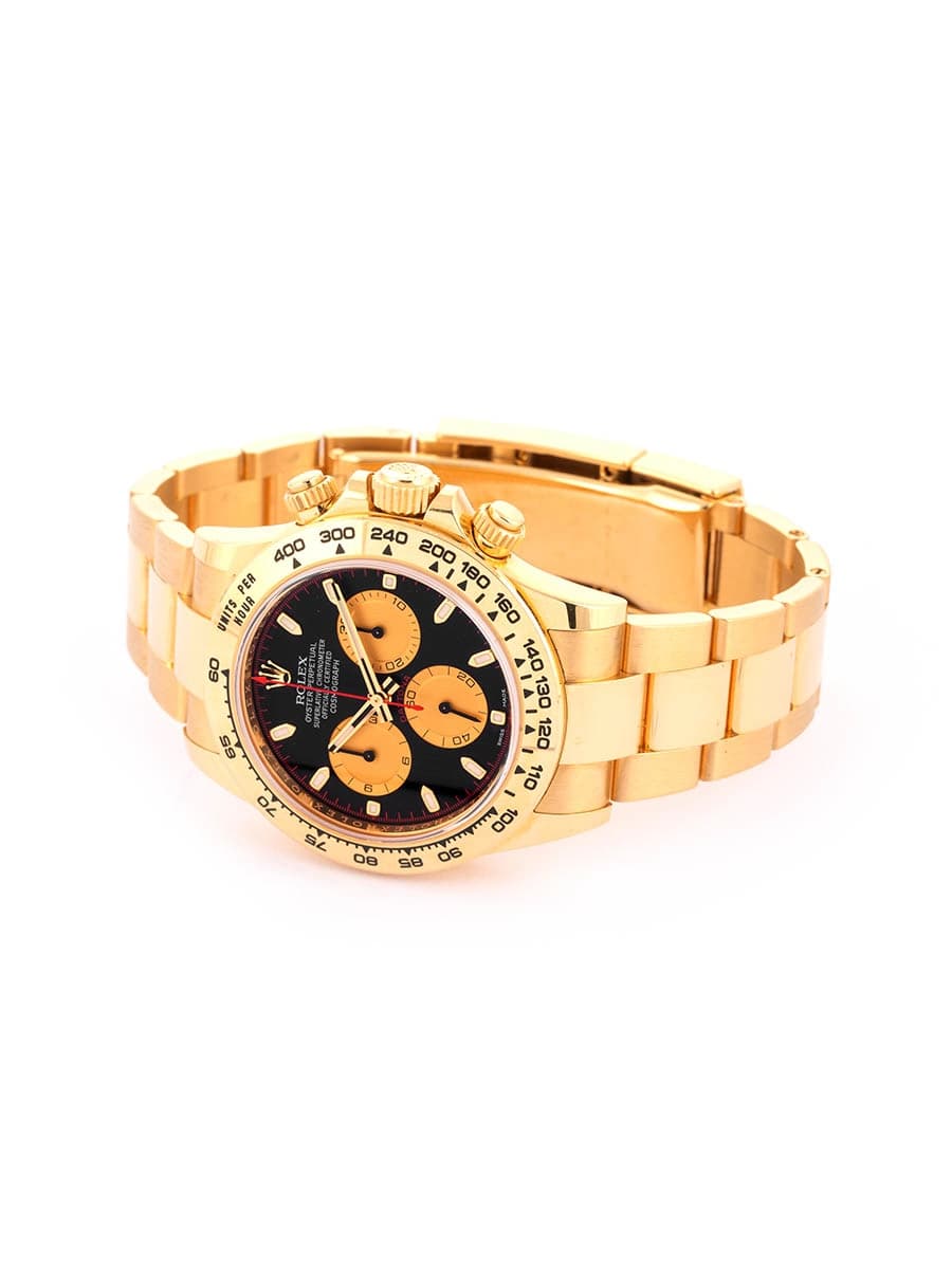 ROLEX DAYTONA QUADRANTE PAUL NEWMAN 40MM IN ORO GIALLO 18KT REF. 116508