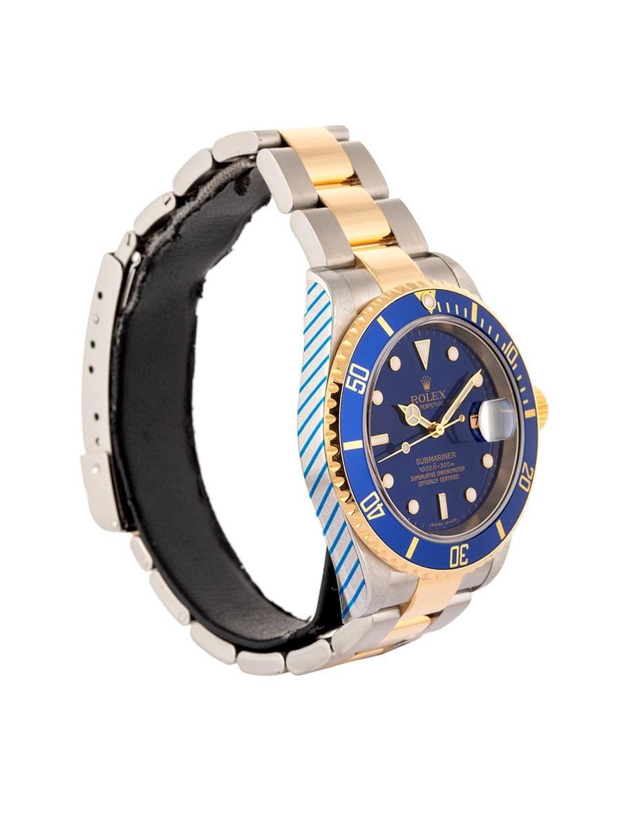 ROLEX SUBMARINER DATE 40MM IN ACCIAIO E ORO GIALLO 18KT REF. 16613