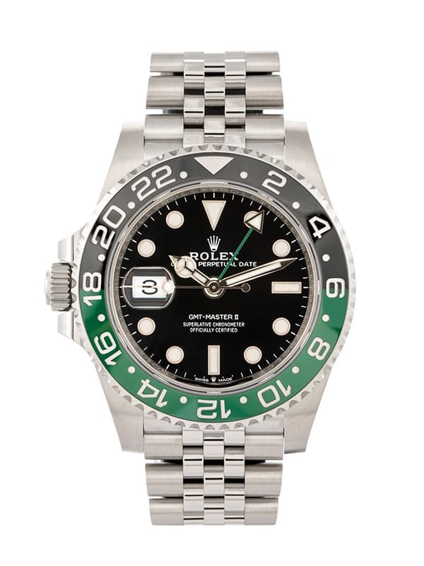 ROLEX GMT-MASTER II SPRITE MANCINO JUBILEE 40MM IN ACCIAIO REF. 126720VTNR