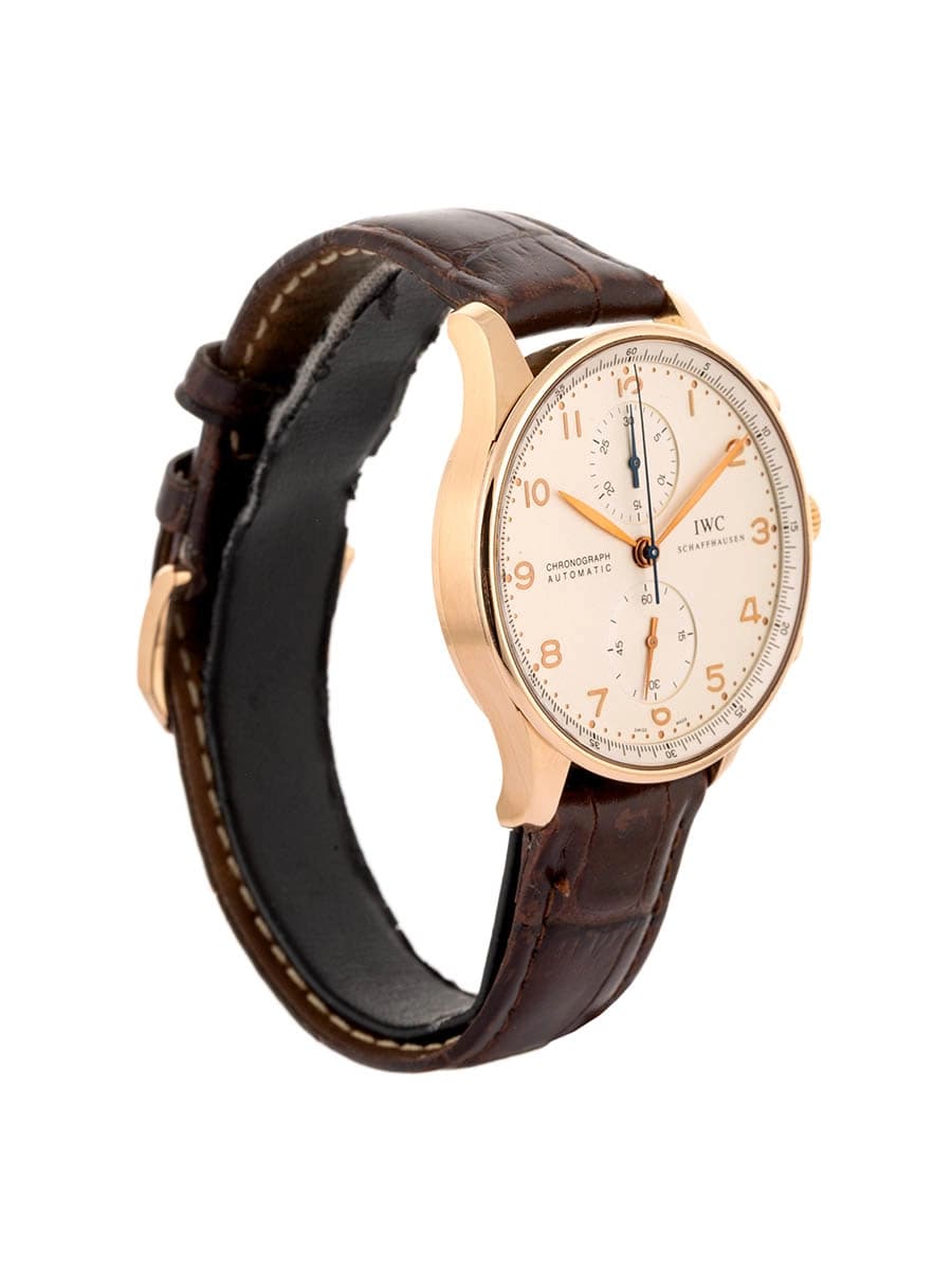 IWC PORTOGHESE CRONOGRAFO 40,9MM IN ORO ROSA 18KT REF. IW371480