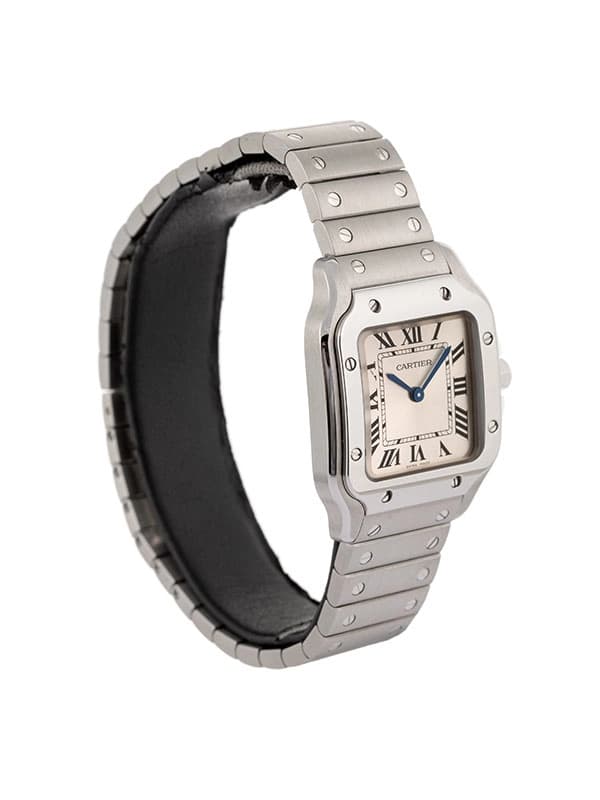 CARTIER SANTOS DE CARTIER MODELLO PICCOLO IN ACCIAIO REF. WSSA0082