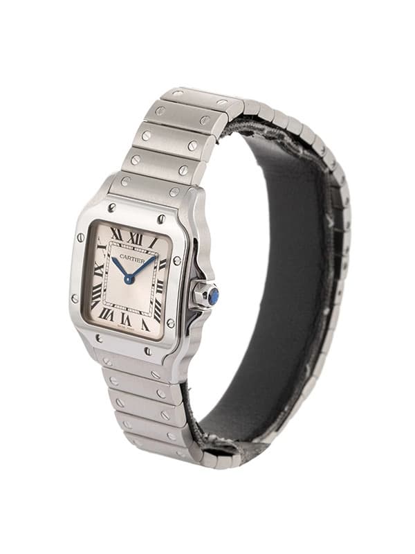 CARTIER SANTOS DE CARTIER MODELLO PICCOLO IN ACCIAIO REF. WSSA0082
