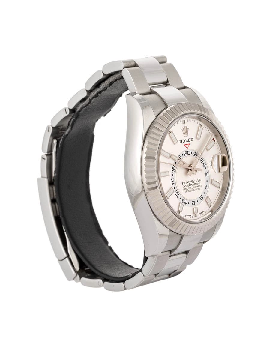 ROLEX SKY-DWELLER 42MM IN ACCIAIO REF. 326934