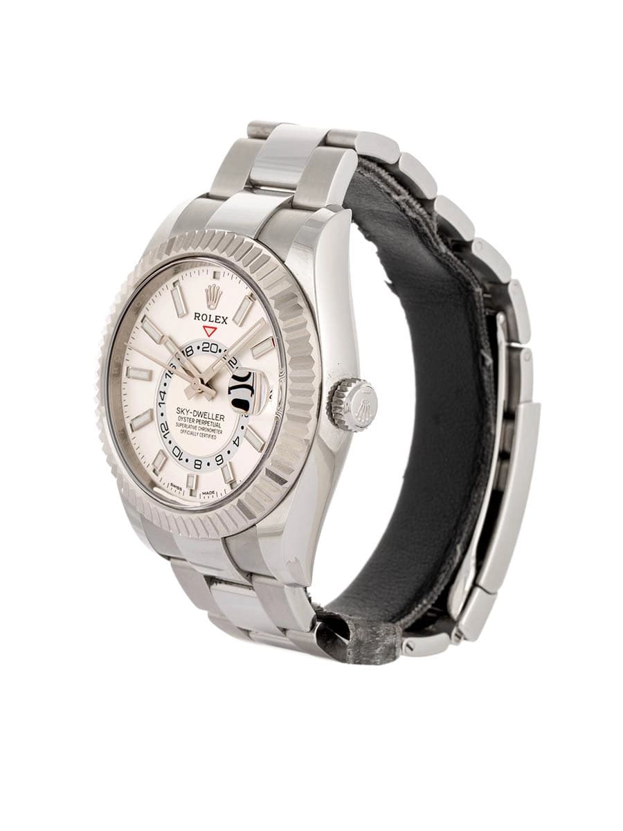 ROLEX SKY-DWELLER 42MM IN ACCIAIO REF. 326934