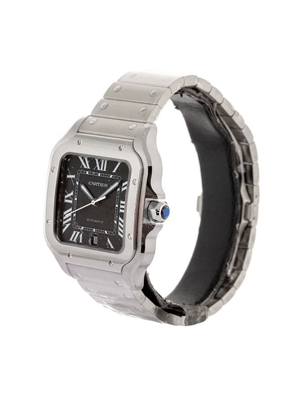 CARTIER SANTOS DE CARTIER MODELLO GRANDE IN ACCIAIO REF. WSSA0096