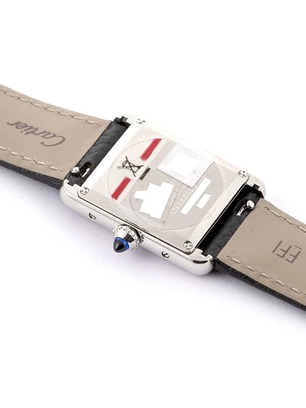 CARTIER TANK MUST MODELLO PICCOLO IN ACCIAIO REF. WSTA0135