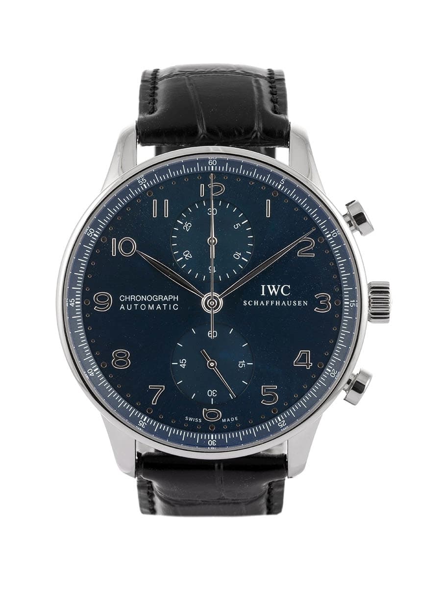 IWC PORTOGHESE CRONOGRAFO 40,9MM IN ACCIAIO REF. IW371491