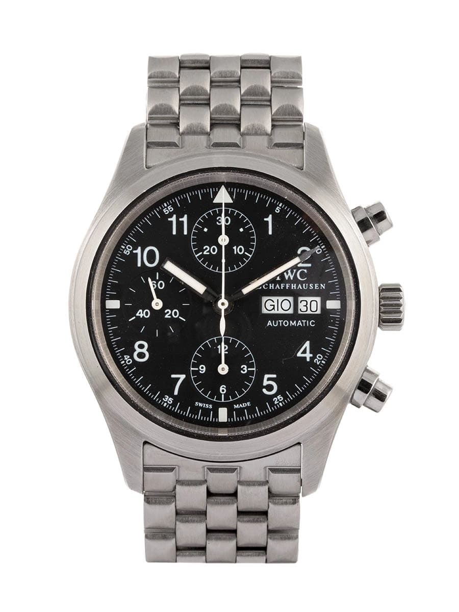 IWC PILOT CHRONOGRAPH FLIEGER 39MM IN ACCIAIO REF. IW3706