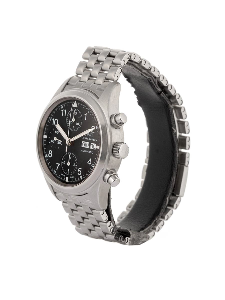 IWC PILOT CHRONOGRAPH FLIEGER 39MM IN ACCIAIO REF. IW3706