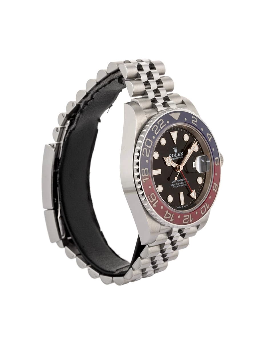 ROLEX GMT-MASTER II PEPSI JUBILE' 40MM IN ACCIAIO REF. 126710BLRO