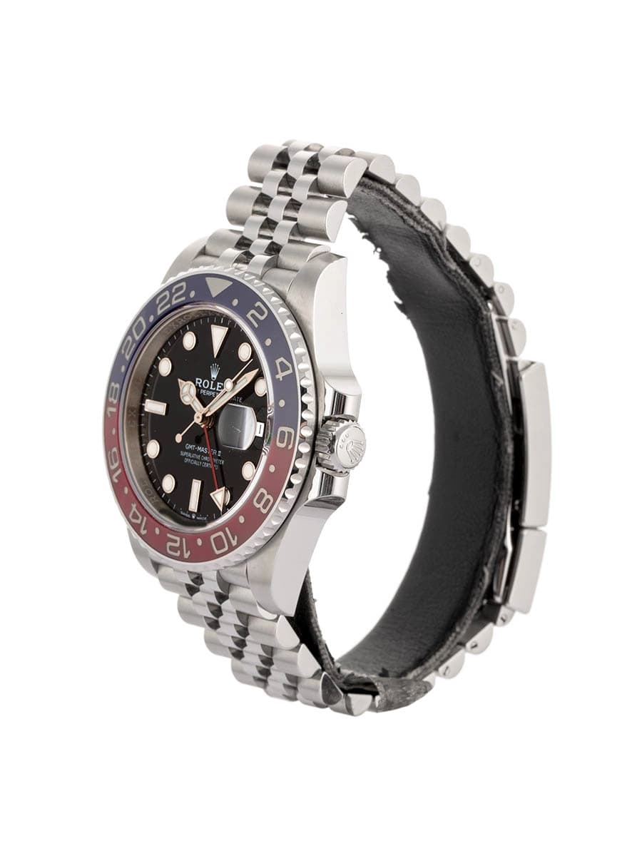 ROLEX GMT-MASTER II PEPSI JUBILE' 40MM IN ACCIAIO REF. 126710BLRO