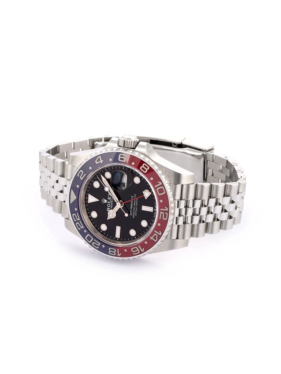 ROLEX GMT-MASTER II PEPSI JUBILE' 40MM IN ACCIAIO REF. 126710BLRO