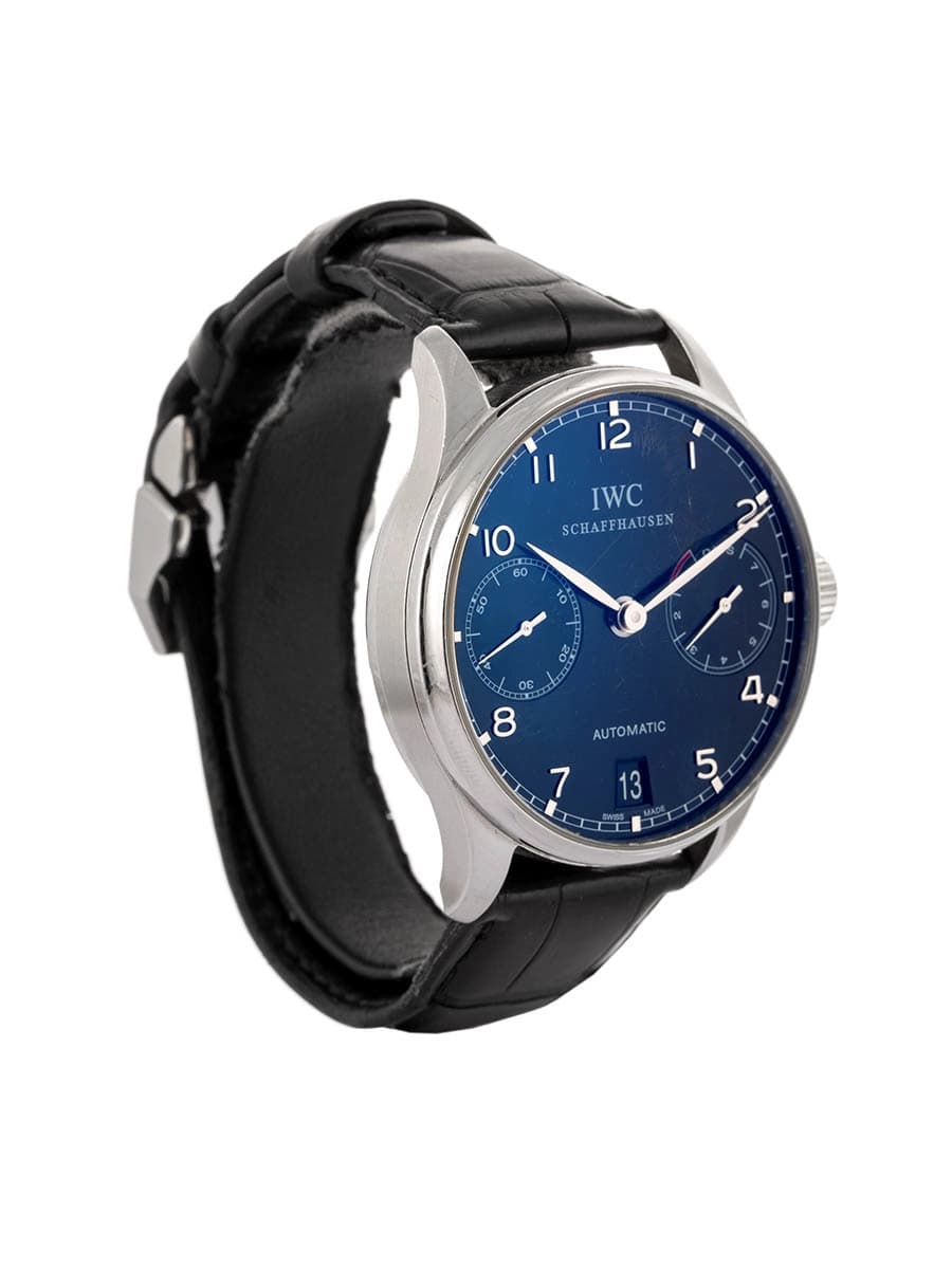IWC PORTOGHESE AUTOMATIC POWER RESERVE 42MM IN ACCIAIO REF. IW5001