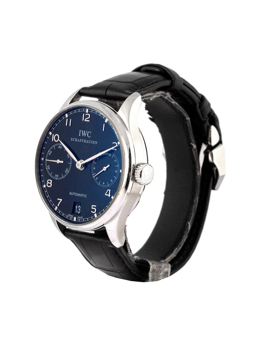 IWC PORTOGHESE AUTOMATIC POWER RESERVE 42MM IN ACCIAIO REF. IW5001