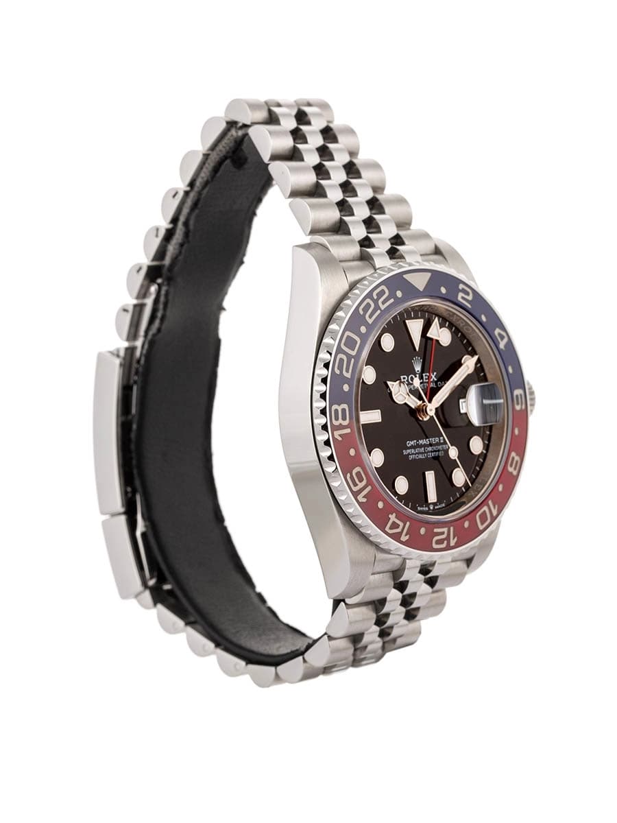 ROLEX GMT-MASTER II PEPSI JUBILE' 40MM IN ACCIAIO REF. 126710BLRO