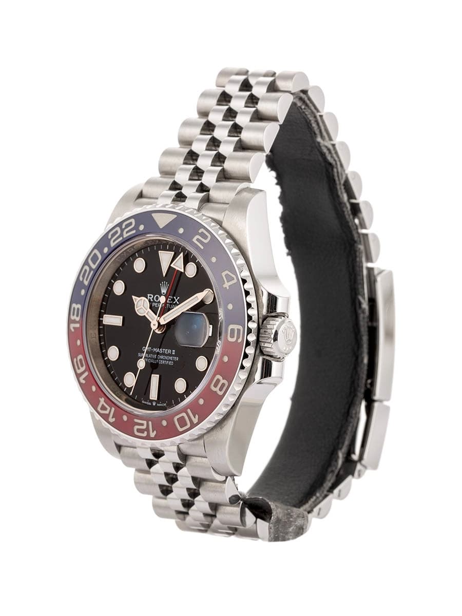 ROLEX GMT-MASTER II PEPSI JUBILE' 40MM IN ACCIAIO REF. 126710BLRO