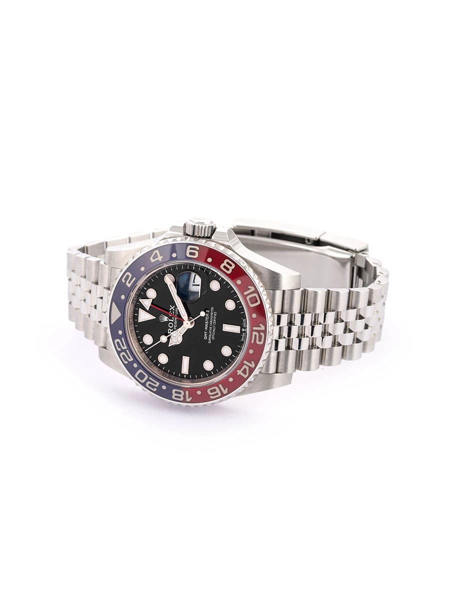 ROLEX GMT-MASTER II PEPSI JUBILE' 40MM IN ACCIAIO REF. 126710BLRO