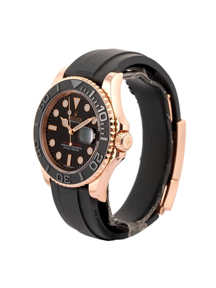 ROLEX YACHT-MASTER 40MM IN ORO ROSA 18KT E CAUCCIU' REF. 116655