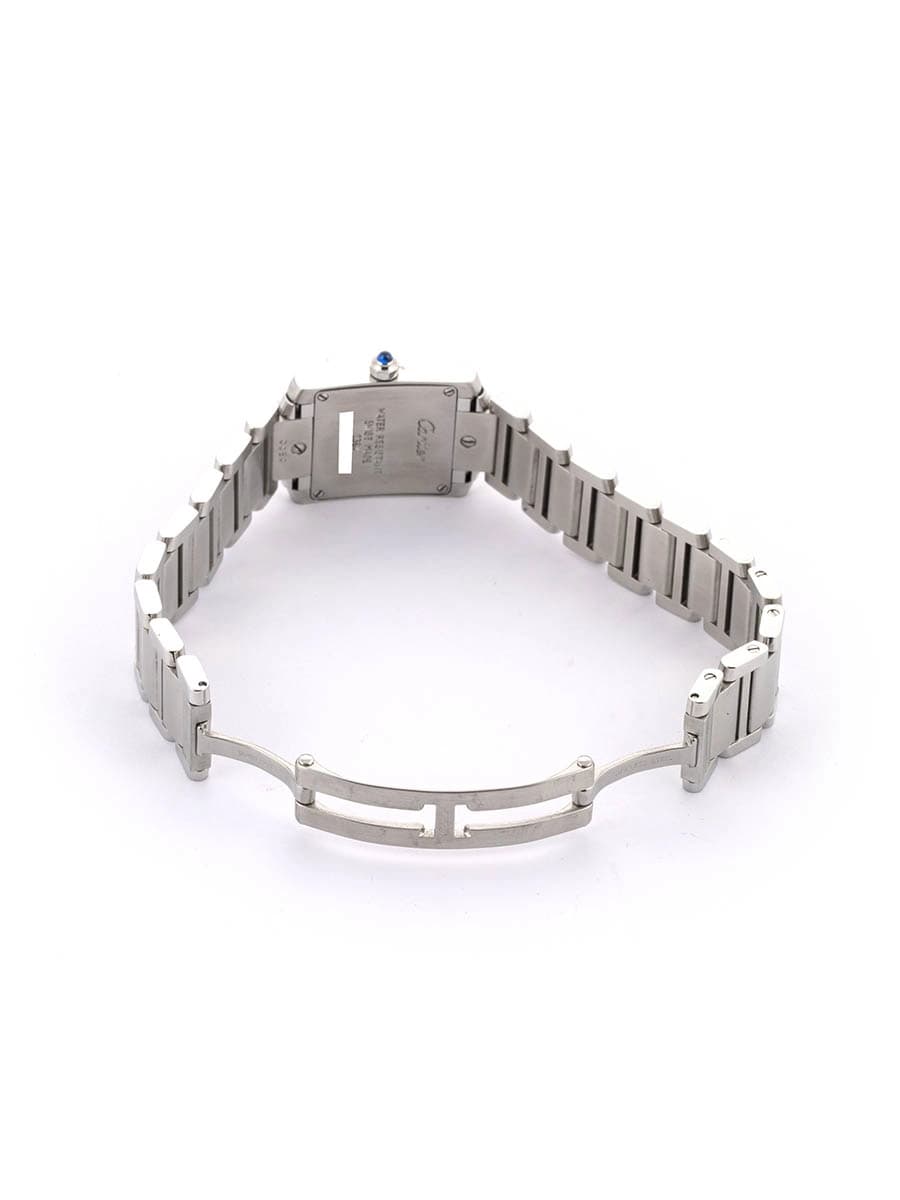 CARTIER TANK FRANCAISE LADY IN ACCIAIO REF. 2384