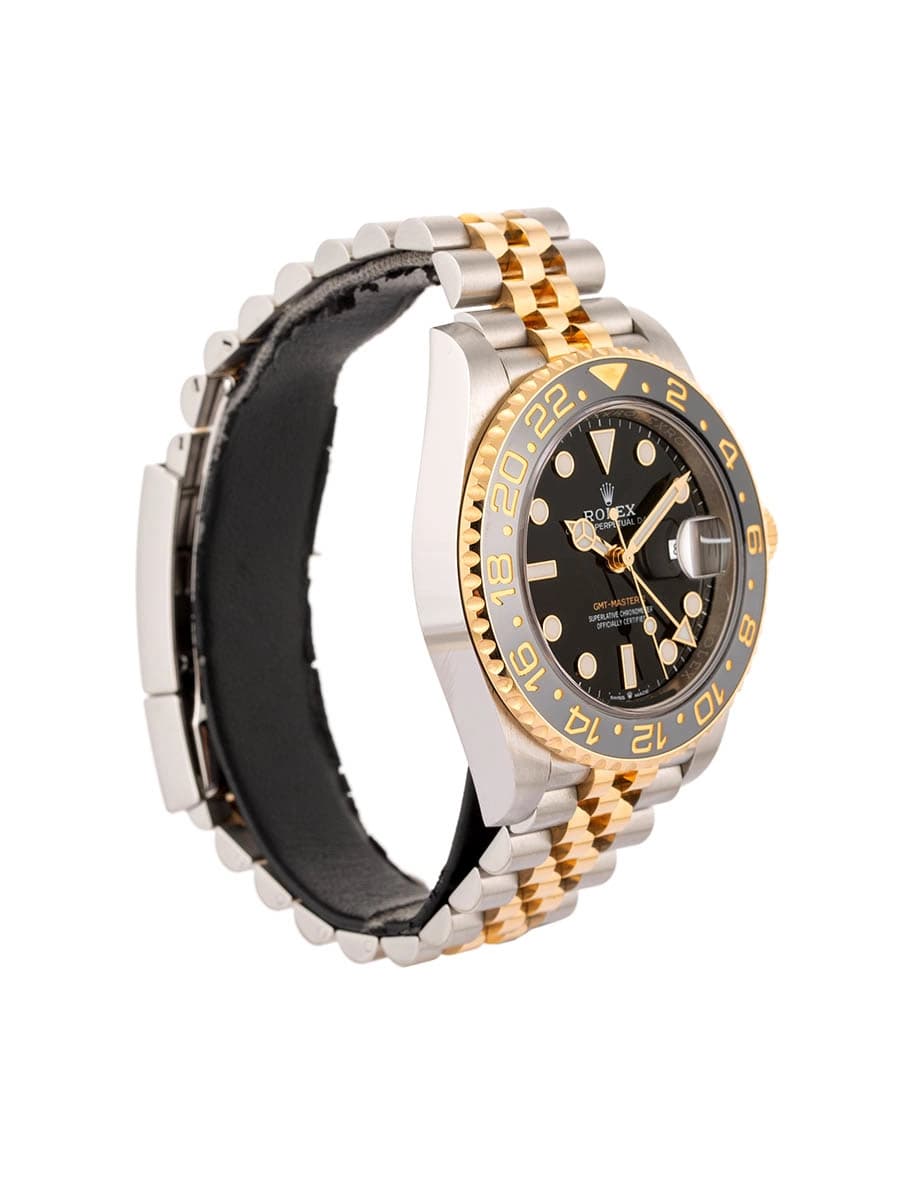 ROLEX GMT-MASTER II 40MM IN ACCIAIO E ORO GIALLO 18KT REF. 126713GRNR