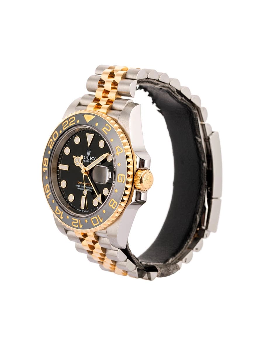 ROLEX GMT-MASTER II 40MM IN ACCIAIO E ORO GIALLO 18KT REF. 126713GRNR