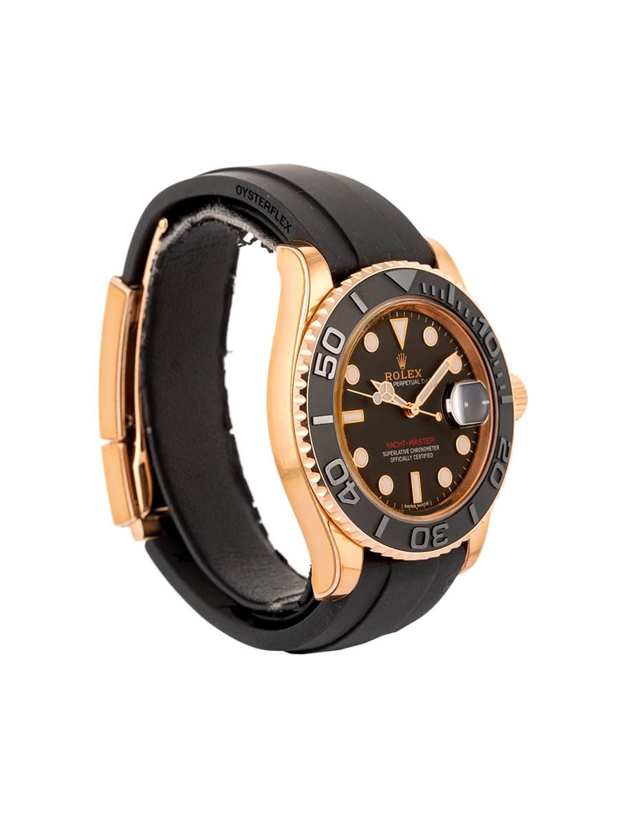 ROLEX YACHT-MASTER 40MM IN ORO ROSA 18KT E CAUCCIU' REF. 116655