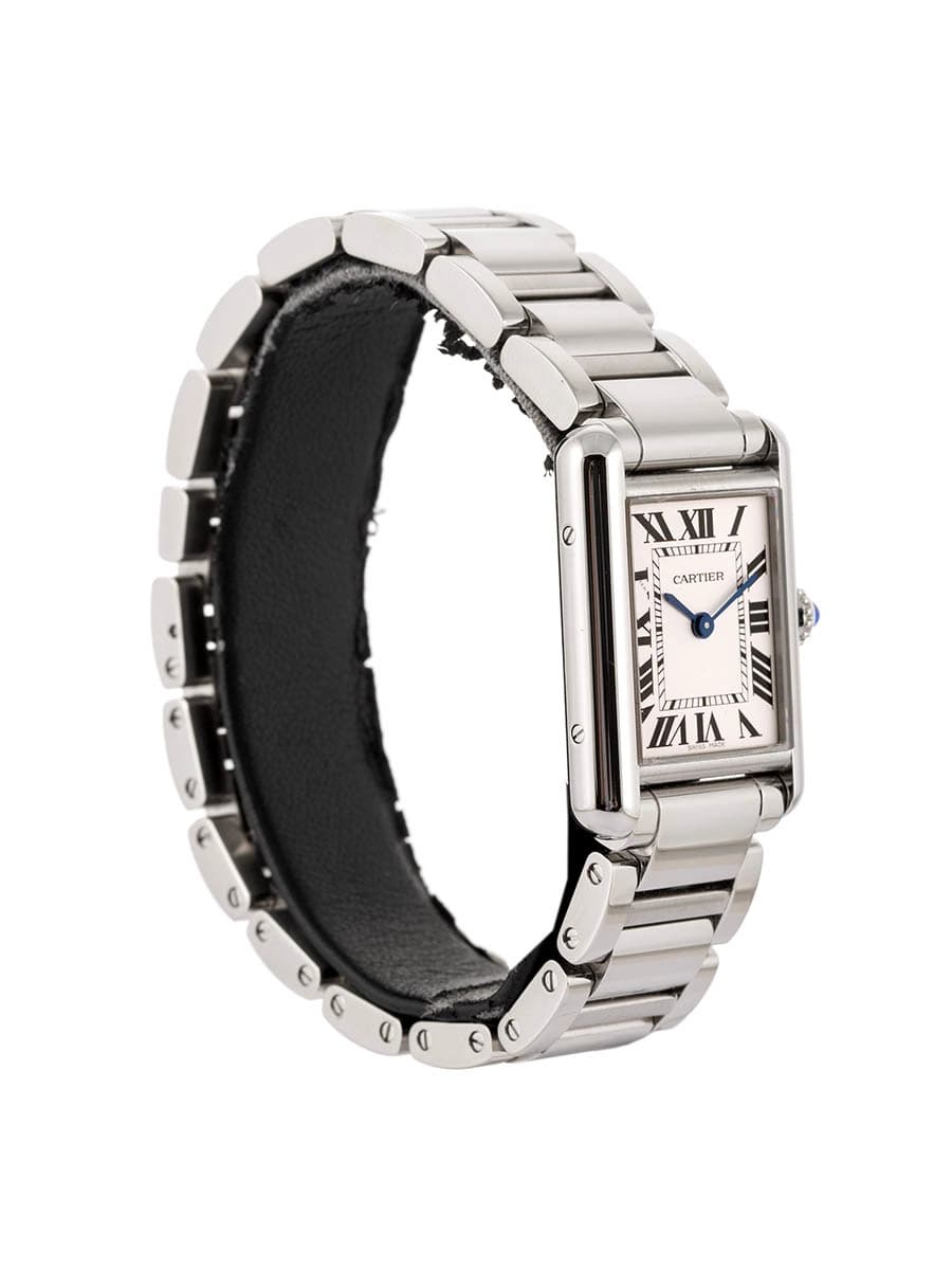 CARTIER TANK MUST MODELLO PICCOLO IN ACCIAIO REF. WSTA0051