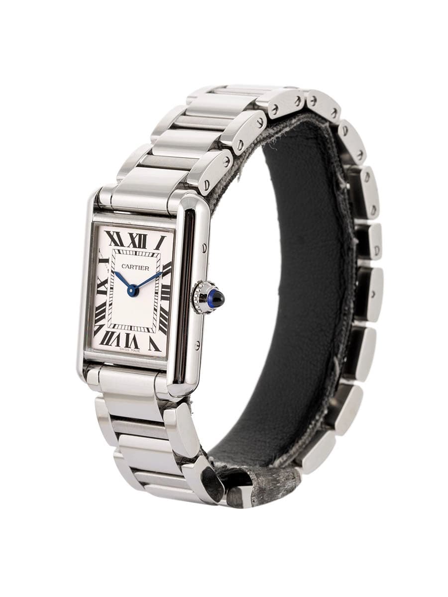 CARTIER TANK MUST MODELLO PICCOLO IN ACCIAIO REF. WSTA0051