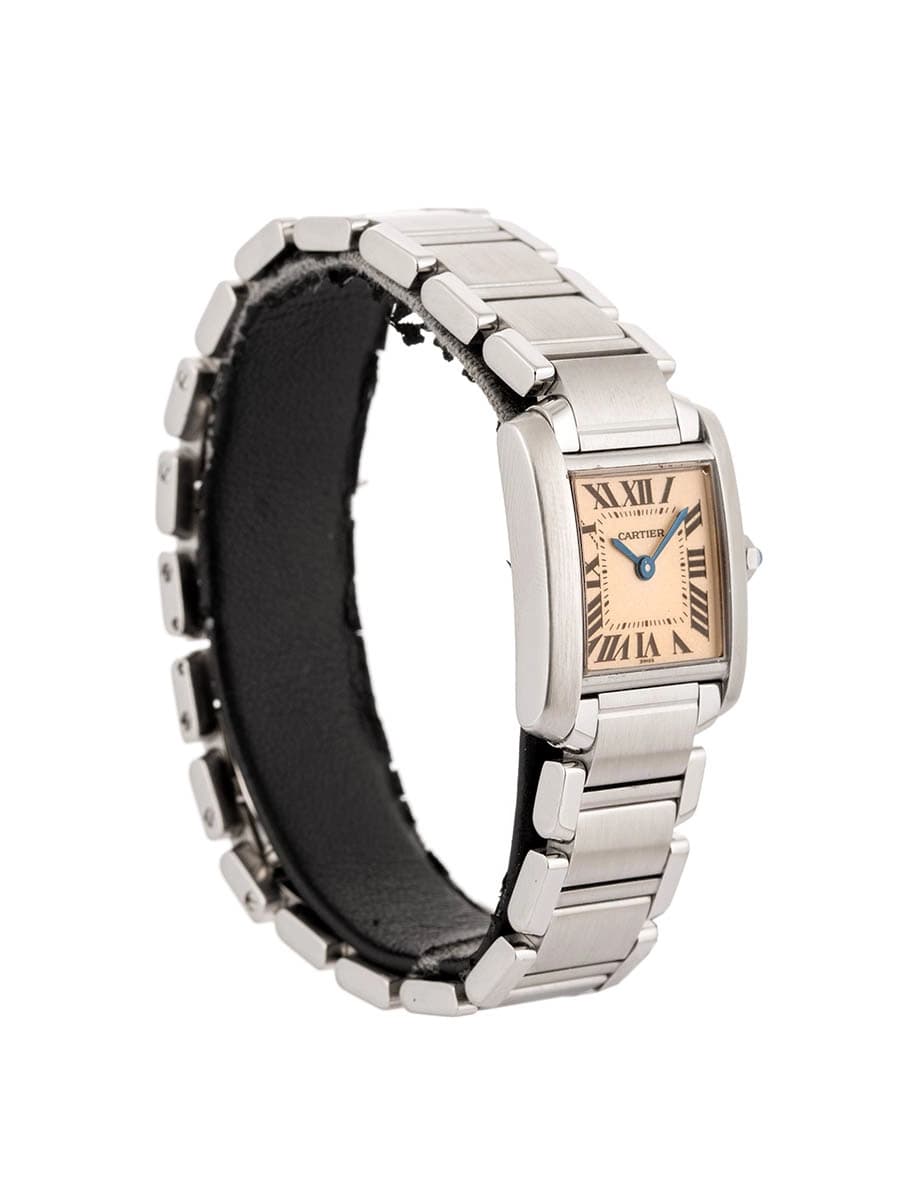 CARTIER TANK FRANCAISE LADY IN ACCIAIO REF. 2300