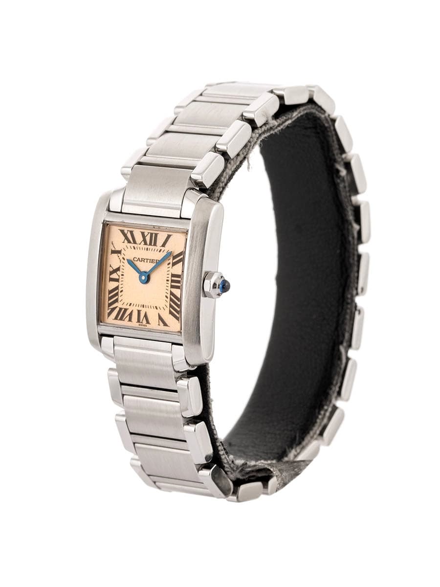 CARTIER TANK FRANCAISE LADY IN ACCIAIO REF. 2300