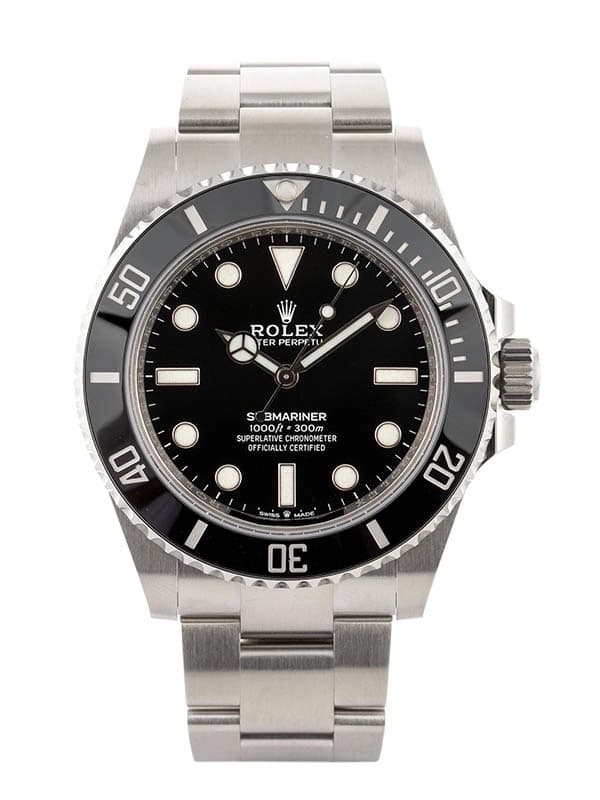 ROLEX SUBMARINER NO DATA 41MM IN ACCIAIO REF. 124060