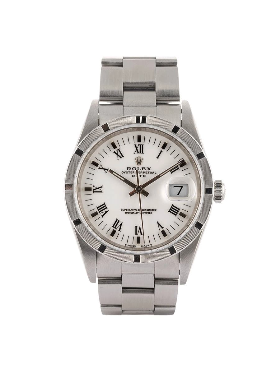 ROLEX DATE 34MM IN ACCIAIO REF. 15210