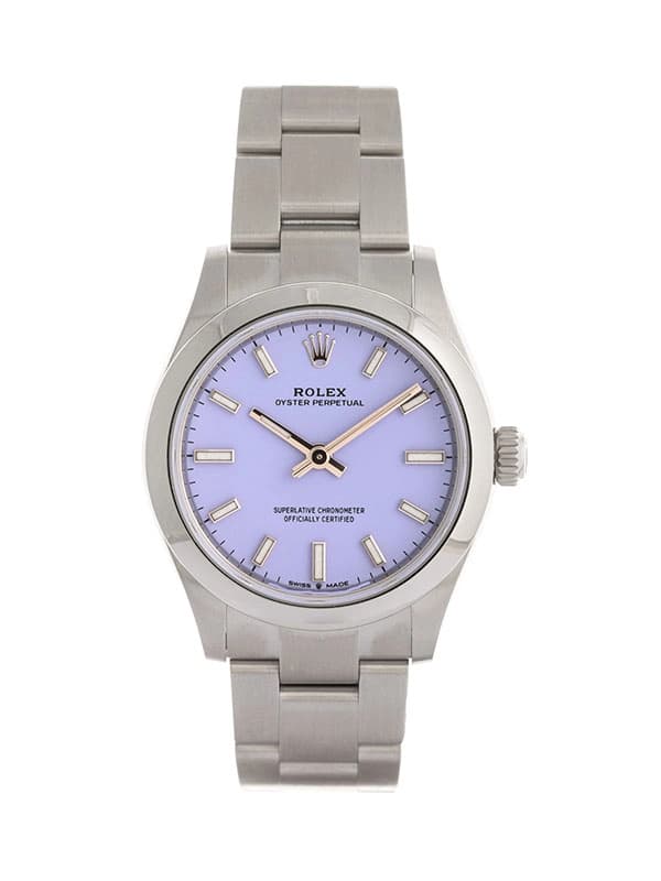 ROLEX OYSTER PERPETUAL LAVENDER 31MM IN ACCIAIO REF. 277200