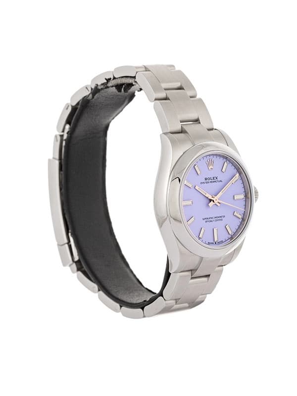 ROLEX OYSTER PERPETUAL LAVENDER 31MM IN ACCIAIO REF. 277200