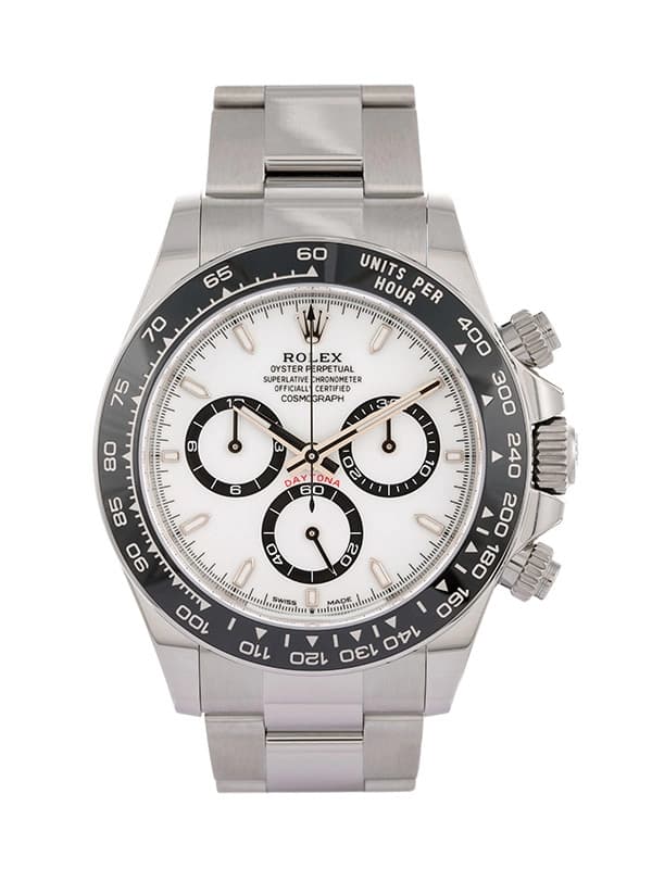 ROLEX DAYTONA COSMOGRAPH BIANCO PANDA 40MM IN ACCIAIO REF. 126500LN