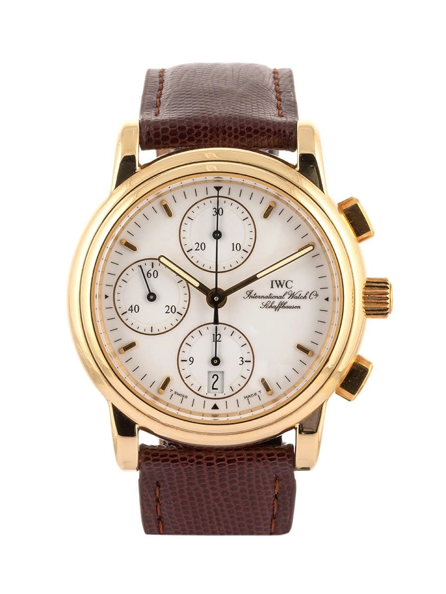 IWC AMALFI CHRONO 39MM IN ORO GIALLO 18KT REF. 3703