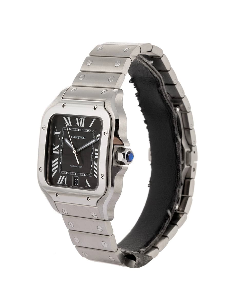 CARTIER SANTOS DE CARTIER MODELLO GRANDE IN ACCIAIO REF. WSSA0096