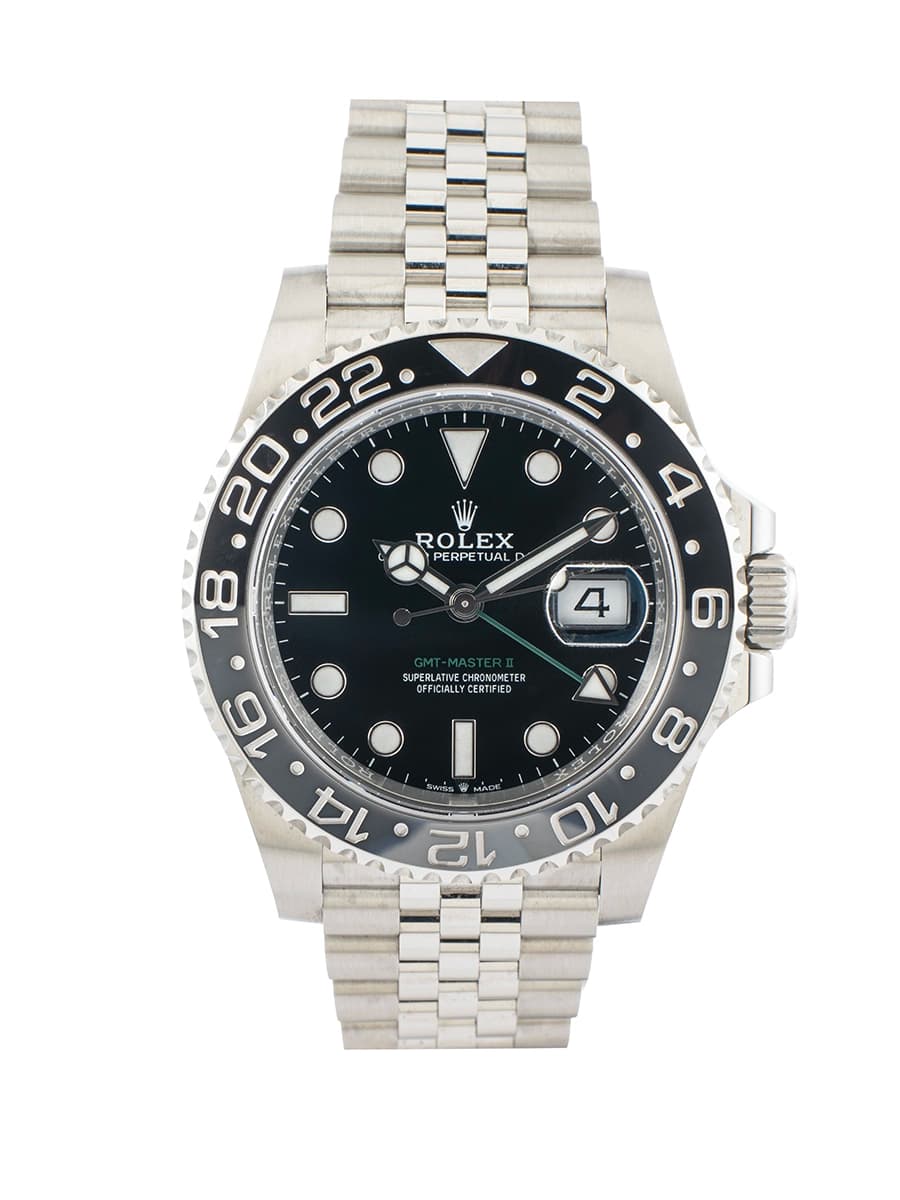 ROLEX GMT-MASTER II BRUCE WAYNE 40MM IN ACCIAIO REF. 126710GRNR