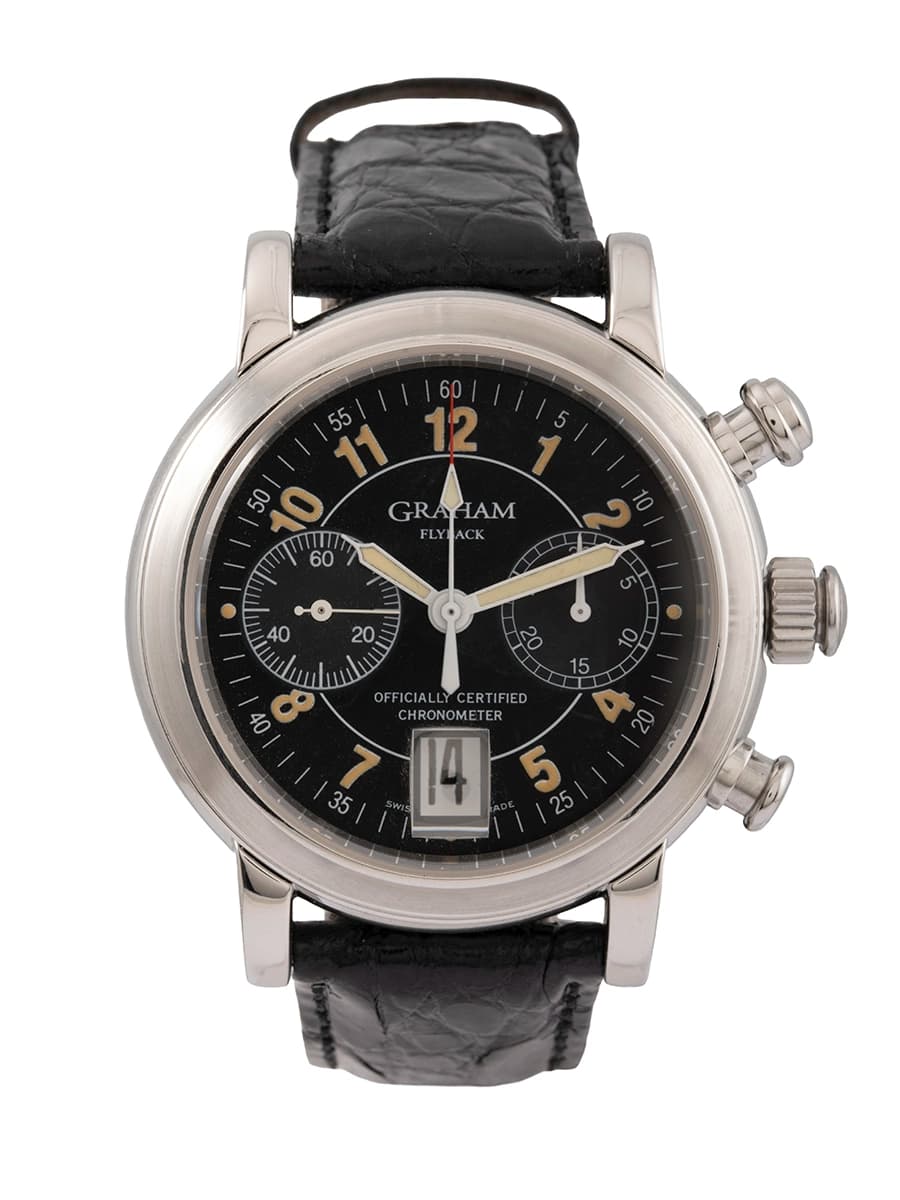 GRAHAM AERO FLYBACK CHRONO 40MM IN ACCIAIO REF. 2SFL