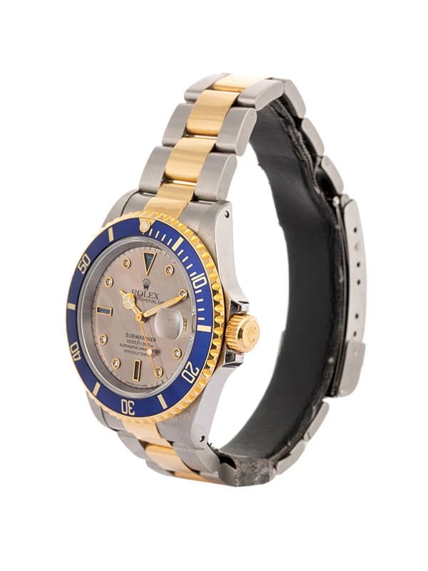 ROLEX SUBMARINER DATE SULTAN DIAL 40MM IN ACCIAIO E ORO GIALLO 18KT REF. 16613