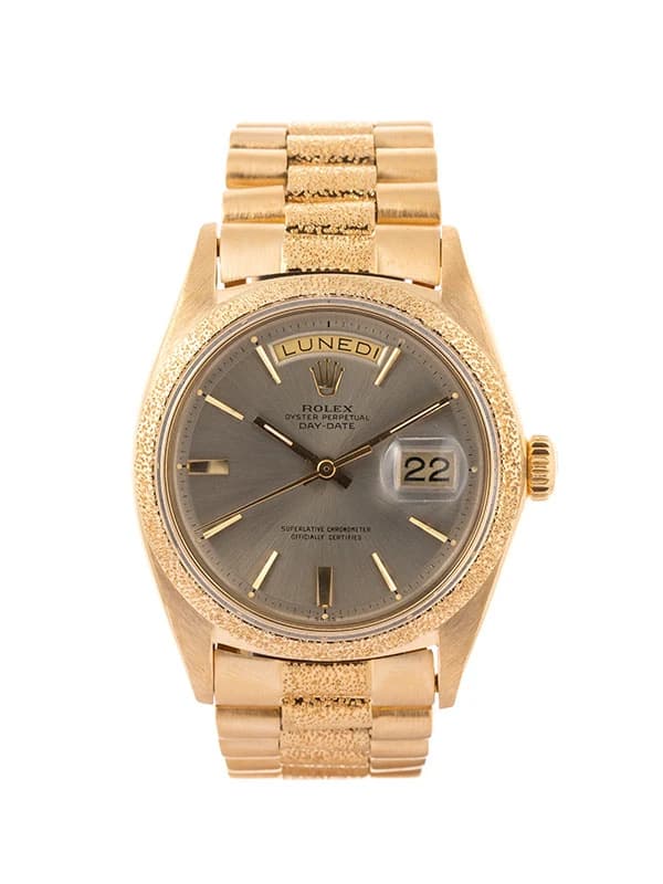 ROLEX DAY-DATE CORTECCIA BARK FINISH 36MM IN ORO GIALLO 18KT REF. 1811