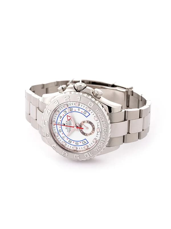 ROLEX YACHT-MASTER II 44MM IN ORO BIANCO 18KT WHITE DIAL REF. 116689