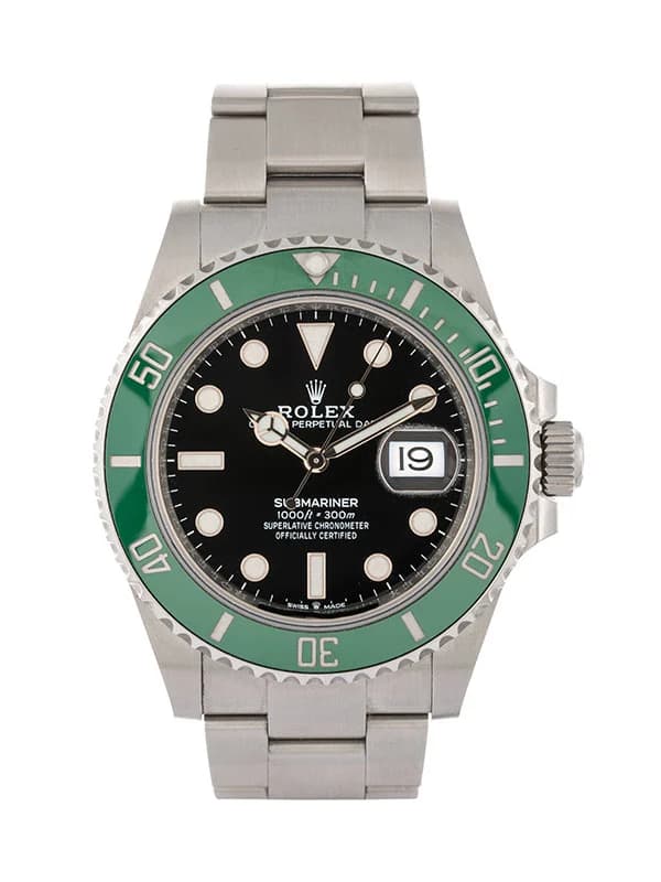 ROLEX SUBMARINER DATE GHIERA VERDE STARBUCKS 41MM IN ACCIAIO REF. 126610LV