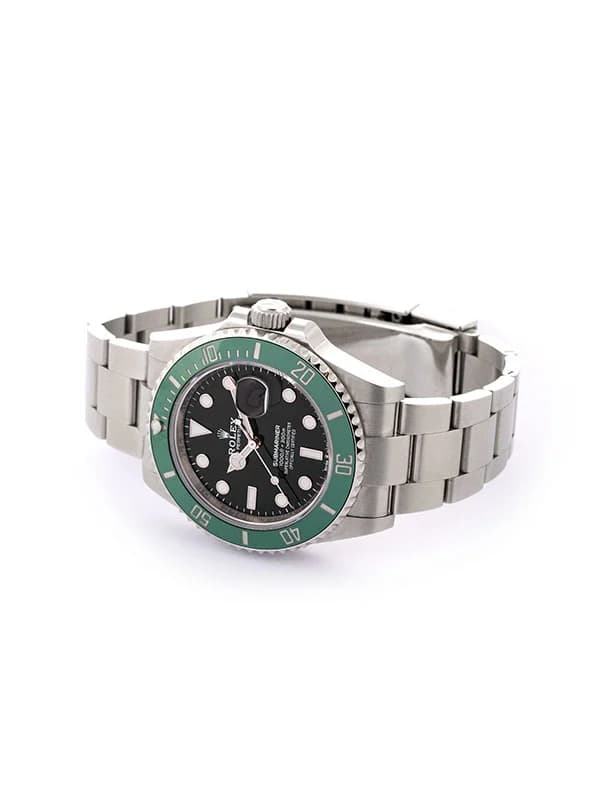 ROLEX SUBMARINER DATE GHIERA VERDE STARBUCKS 41MM IN ACCIAIO REF. 126610LV