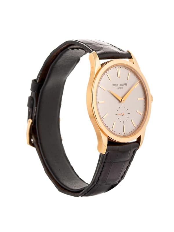 PATEK PHILIPPE CALATRAVA 37MM IN ORO ROSA 18KT REF. 5196R-001