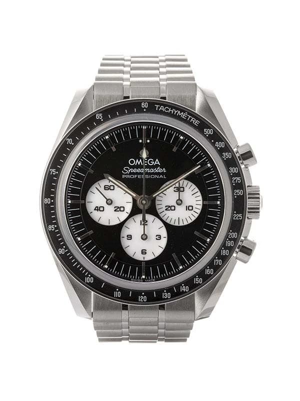 OMEGA SPEEDMASTER MOONWATCH PANDA REVERSE 42MM IN ACCIAIO REF. 310.30.42.50.01.004