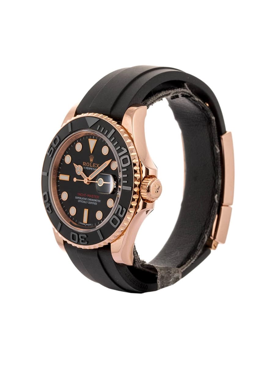 ROLEX YACHT-MASTER 40MM IN ORO ROSA 18KT E CAUCCIU' REF. 116655