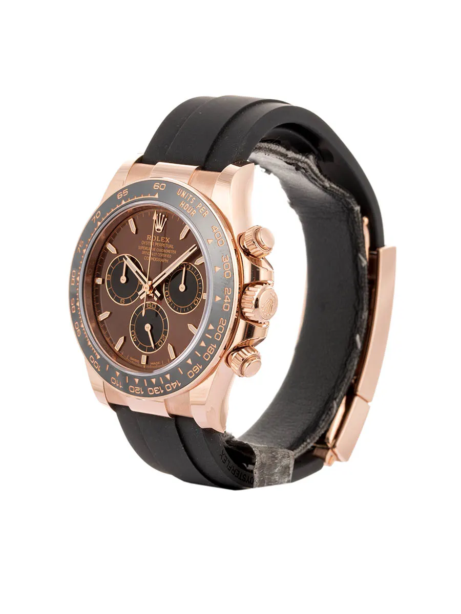 ROLEX DAYTONA COSMOGRAPH 40MM ON ORO ROSA 18KT E CAUCCIU' REF. 126515LN