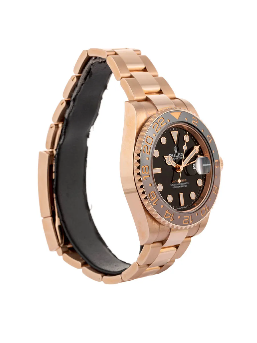 ROLEX GMT-MASTER II NOS 40MM IN ORO ROSA 18KT REF. 126715CHNR